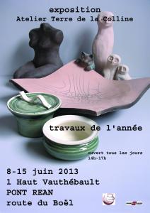 expo fin d annee - Eva Filiszar - Poterie cramiste - atelier cours stage - Eva Filiszar