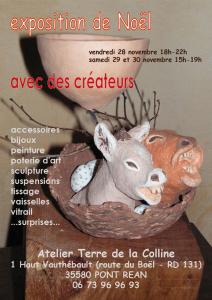 afficheNol2014 - Poterie cramiste - atelier cours stage - Eva Filiszar