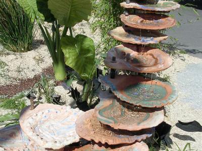 Cascade - Poterie cramiste - atelier cours stage - Eva Filiszar